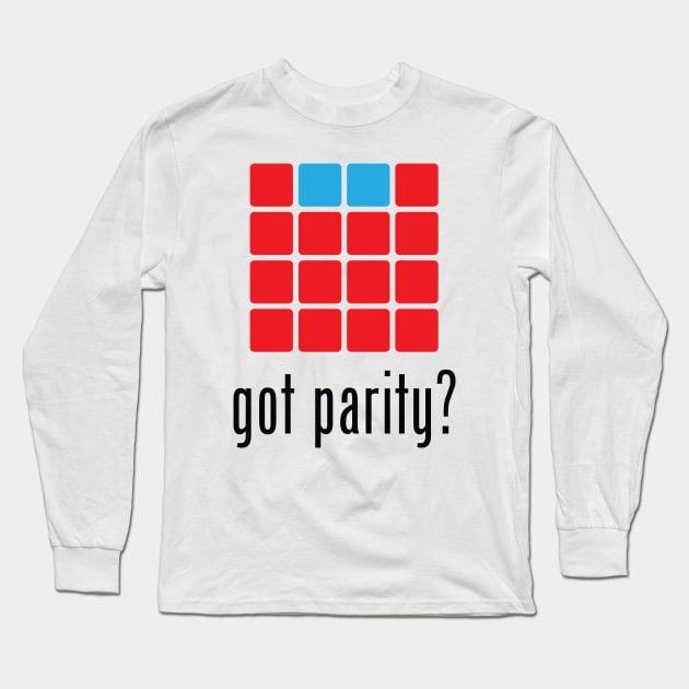 Got parity? Long Sleeve T-Shirt by colorbox